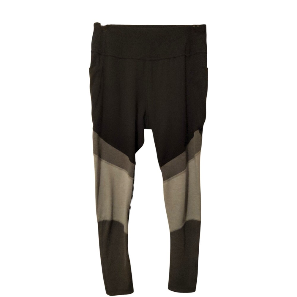 Avia Medium Colorblock Leggings with Side Pockets